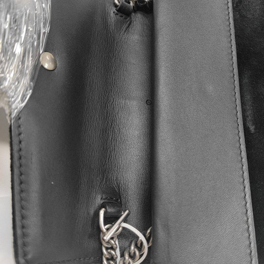 Dionysus Super Mini Suede Black