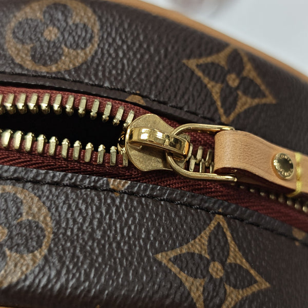 BOITE CHAPEAU PM Monogram Coated Canvas Brown