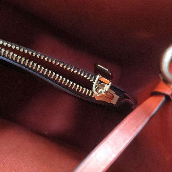 NÉONOÉ MM Monogram Coated Canvas Brown