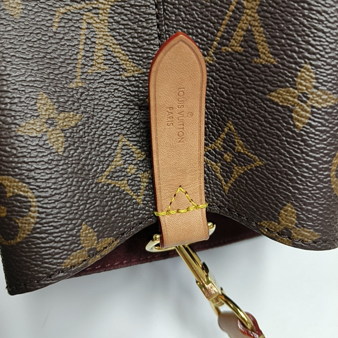 NÉONOÉ BB Monogram Coated Canvas Brown