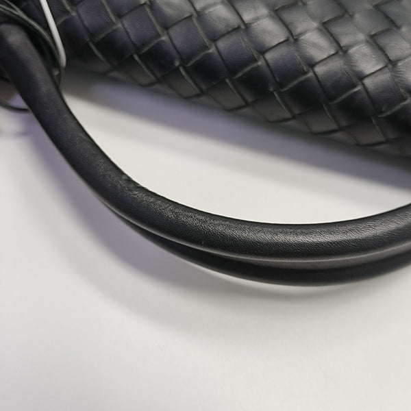 Calfskin Top Handle Bag Black