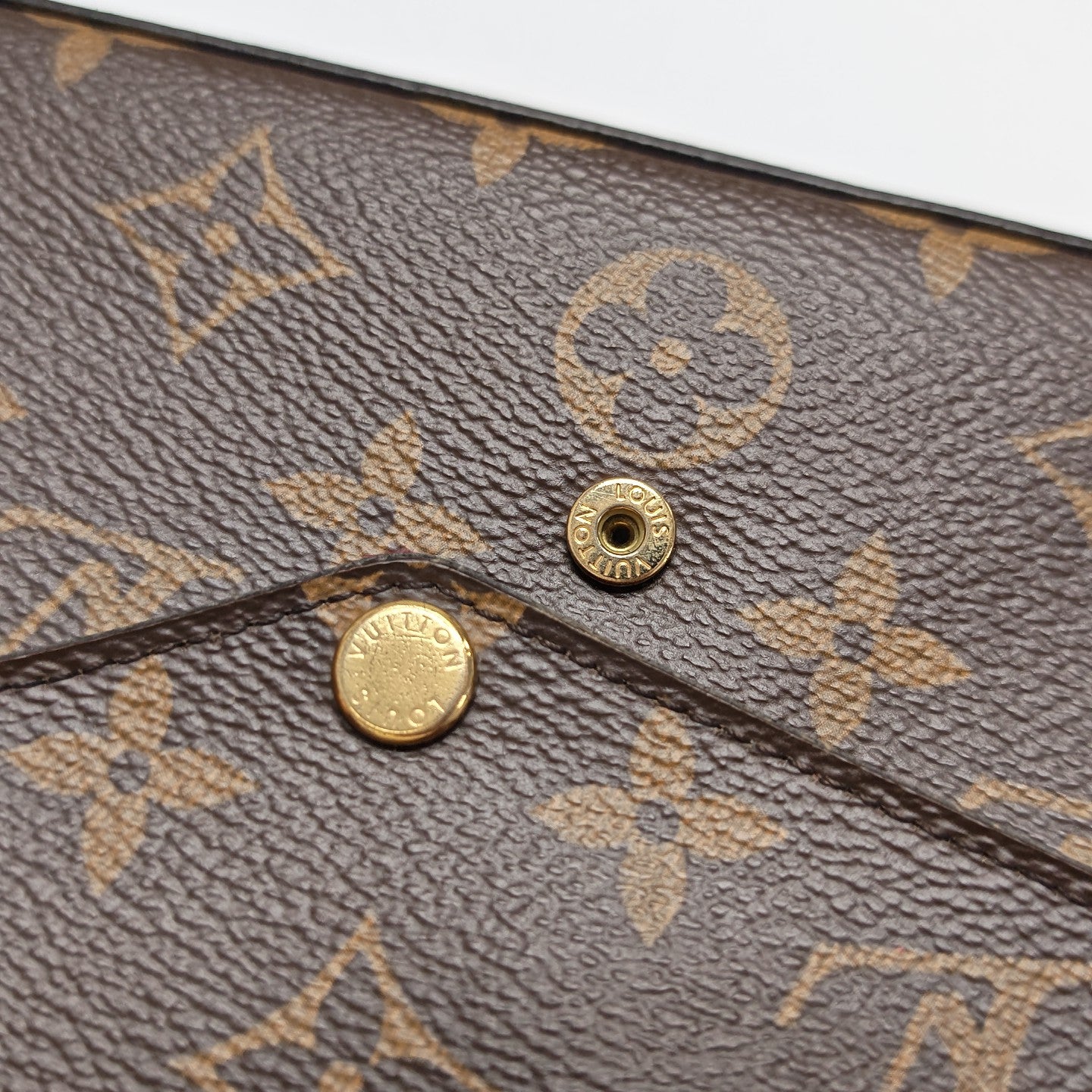 FÉLICIE Monogram Coated Canvas Brown