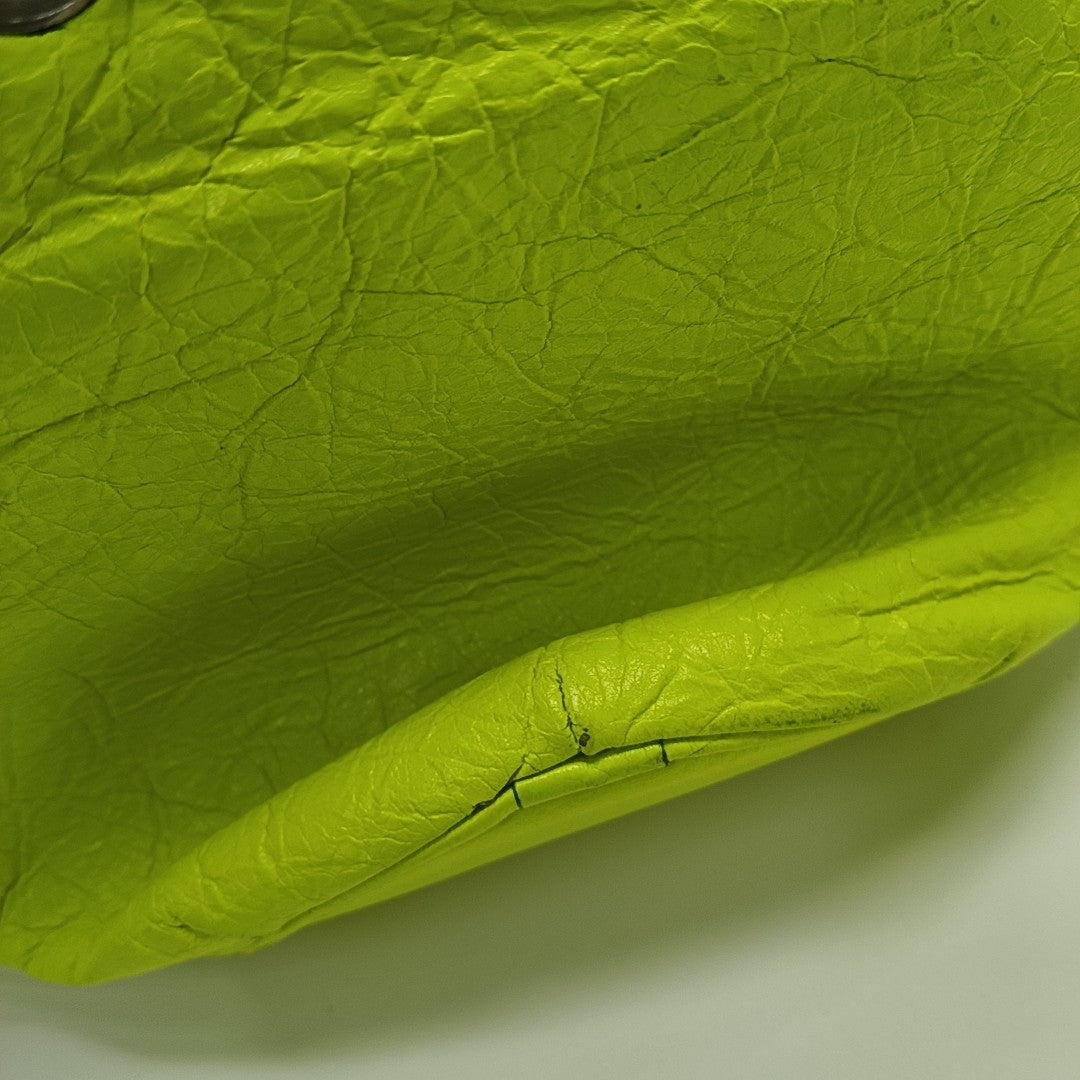 Le Cagole Calfskin Green
