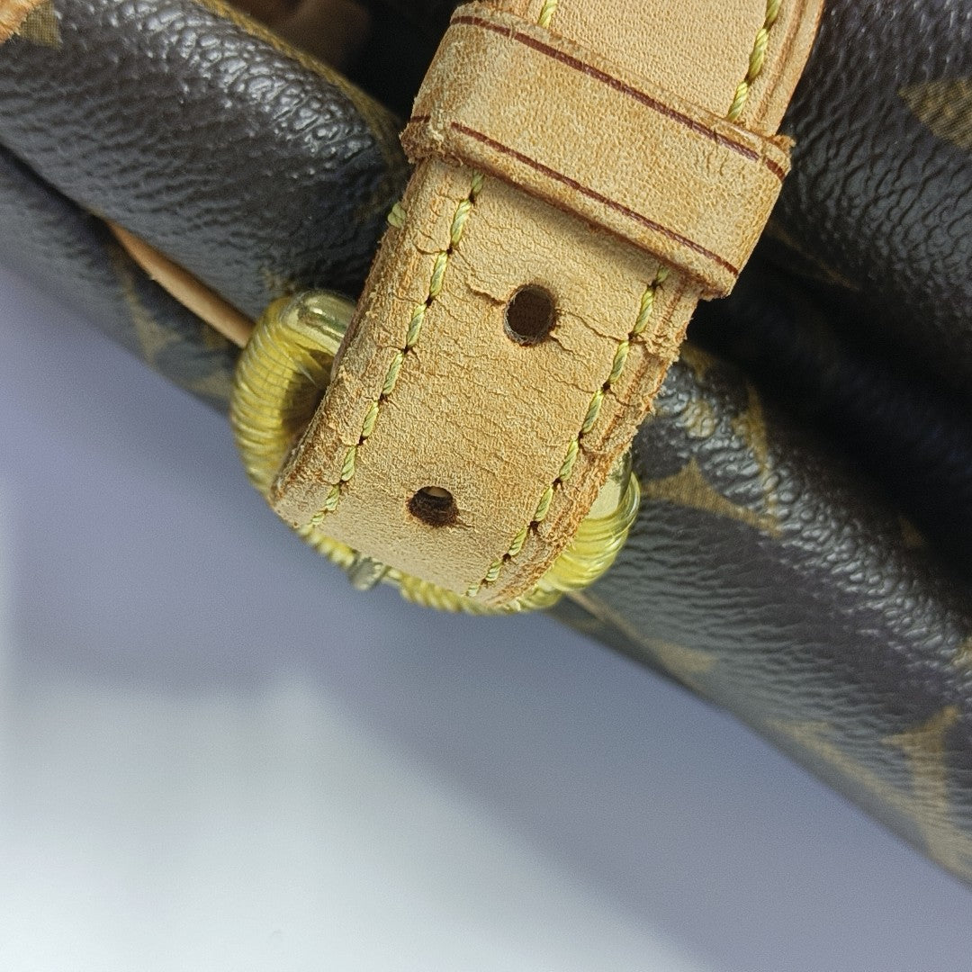 BATIGNOLLES PM Monogram Coated Canvas Brown