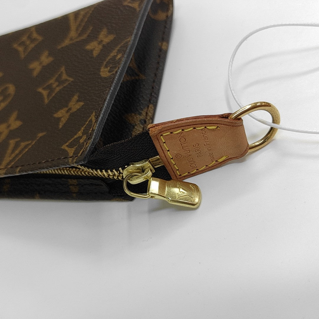 BUCKET Monogram Coated Canvas Brown