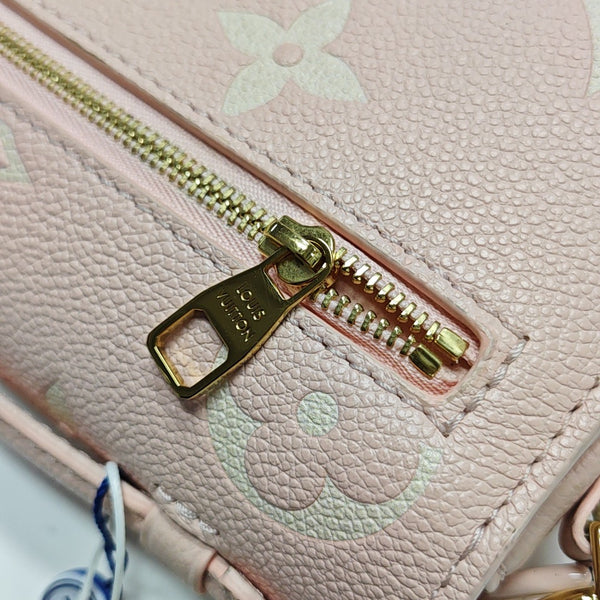 MÉTIS EAST WEST Monogram Calfskin Pink