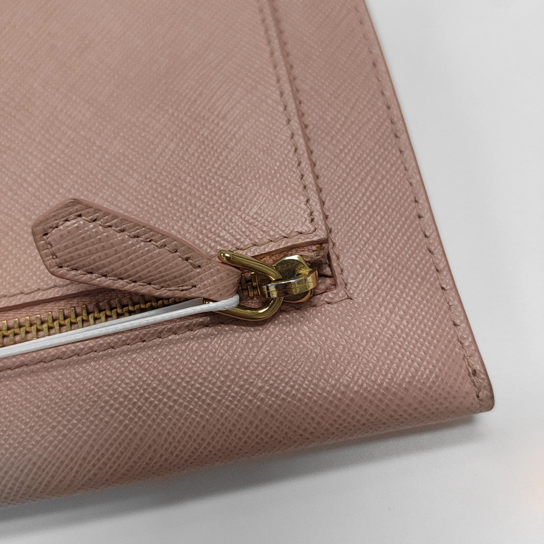Calfskin Wallet Pink