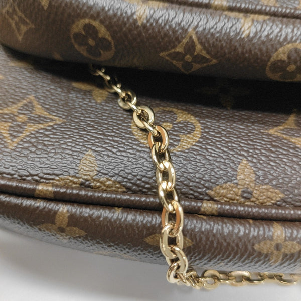 MULTI Monogram Coated Canvas Brown