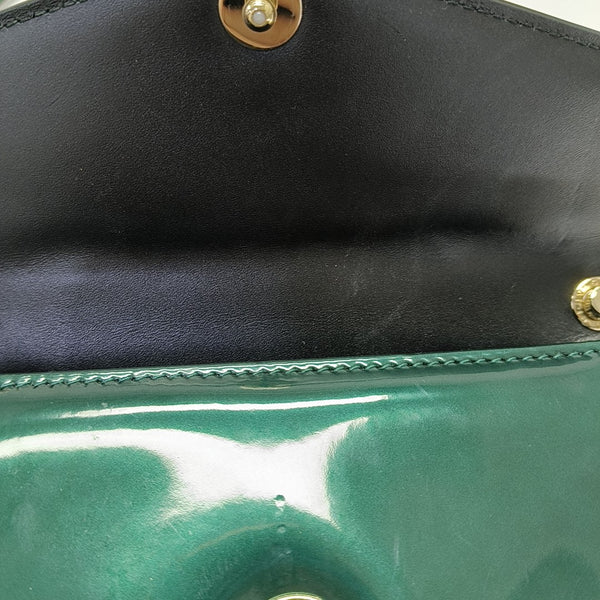 SERPENTI FOREVER Small Patent Leather Green