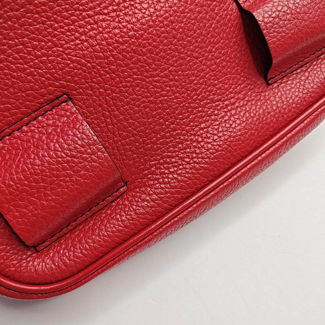 Galore Quilted Calfskin Red
