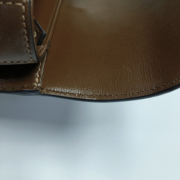 Horsebit 1955 Medium Monogram Coated Canvas Beige