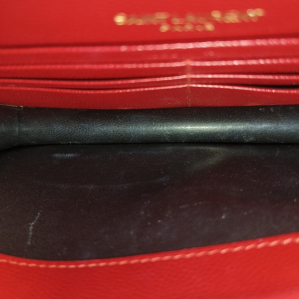MONOGRAM WOC Quilted Calfskin Red