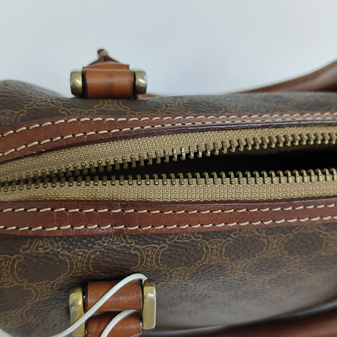 MACADAM Coated Canvas Brown