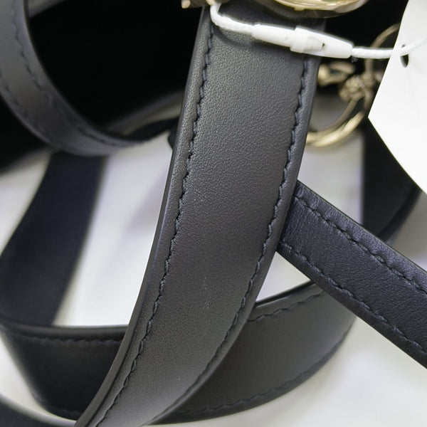 Toujours Small Cannage Calfskin Black