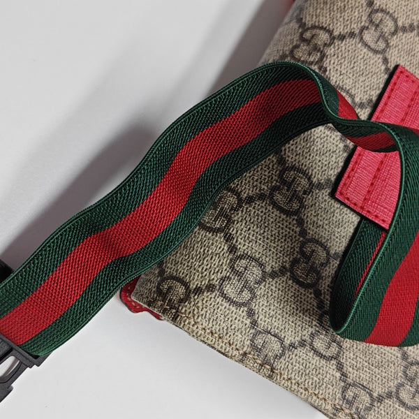 Monogram Coated Canvas Belt Bag Beige