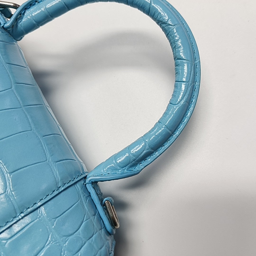 Hourglass XS Calfskin Blue