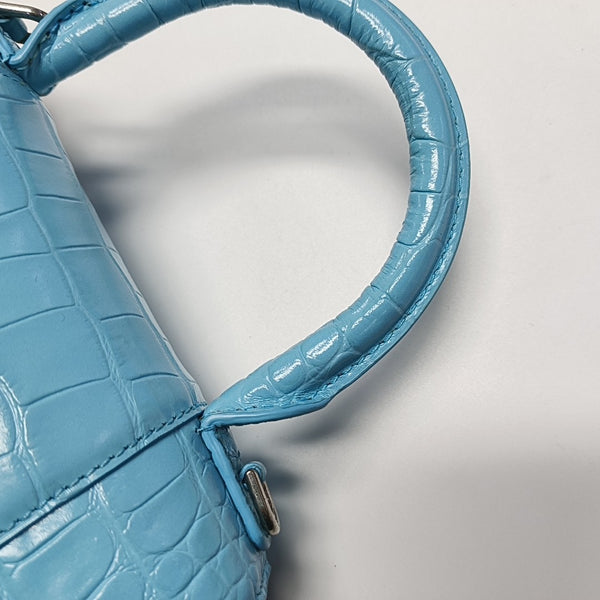Hourglass XS Calfskin Blue