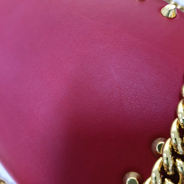 Authenticated pre-owned  Padlock Small Calfskin Red - Crossbody Bag at Looply