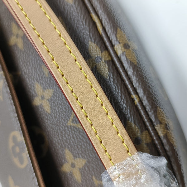 IVY Monogram Coated Canvas Brown