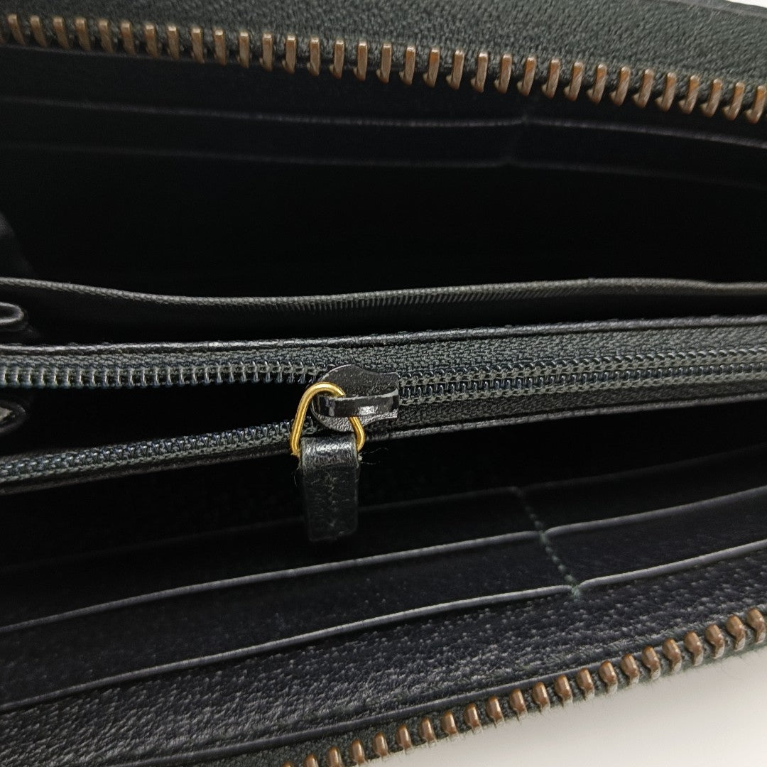 Calfskin Wallet Black
