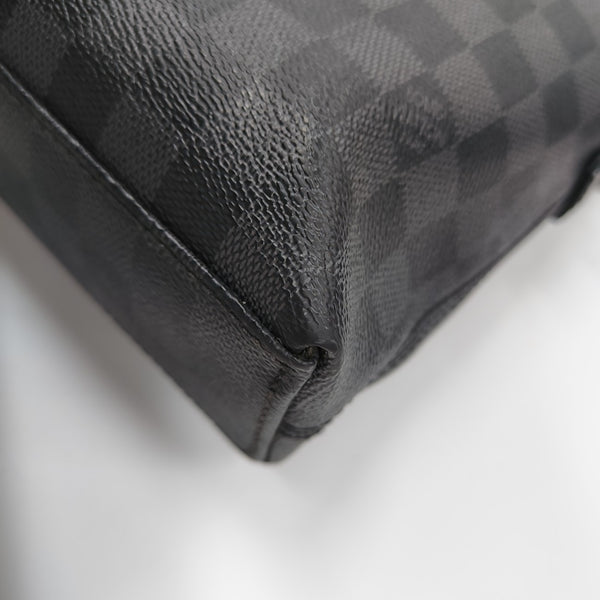 PORTE-DOCUMENTS Damier Graphite Coated Canvas Gray