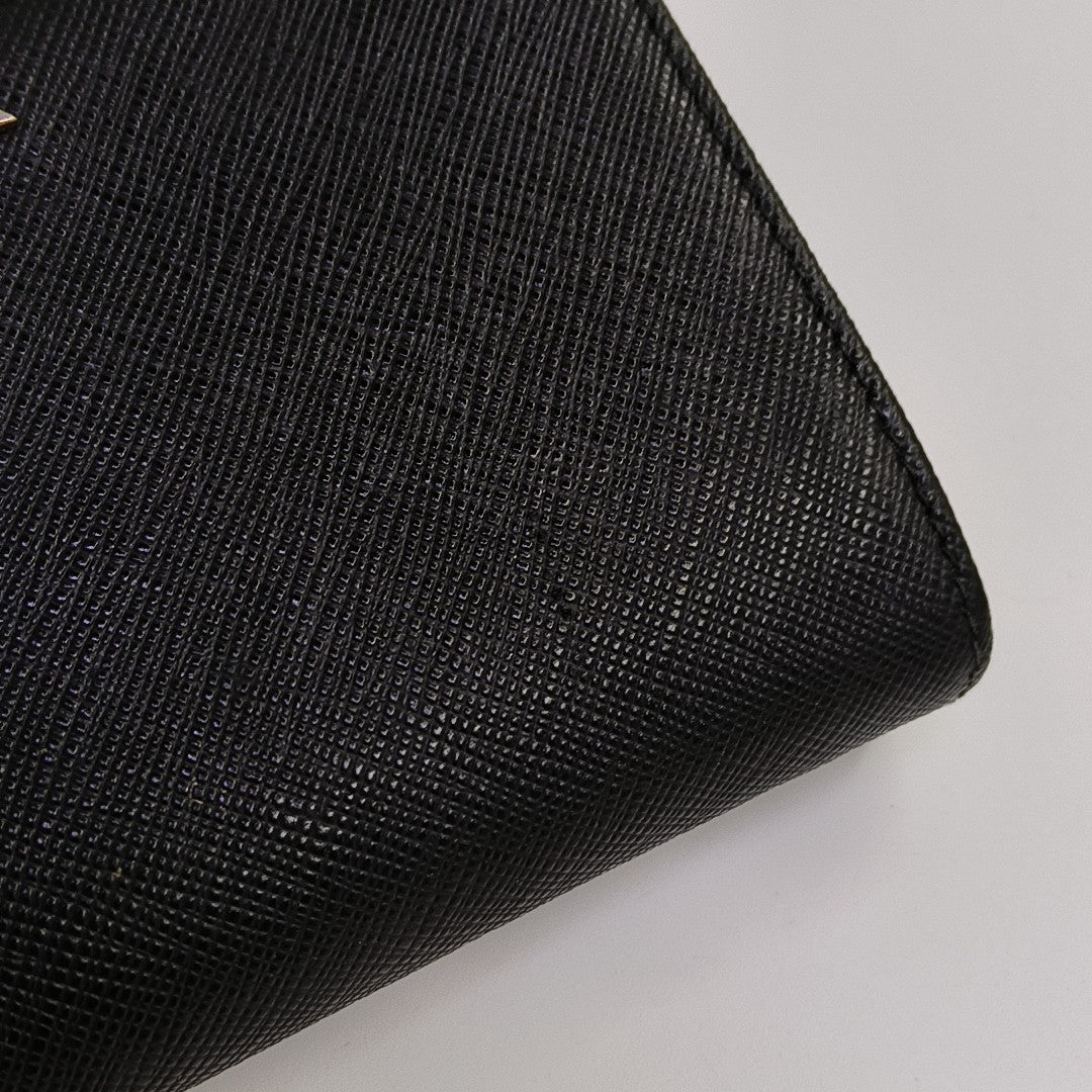 Calfskin Wallet Black