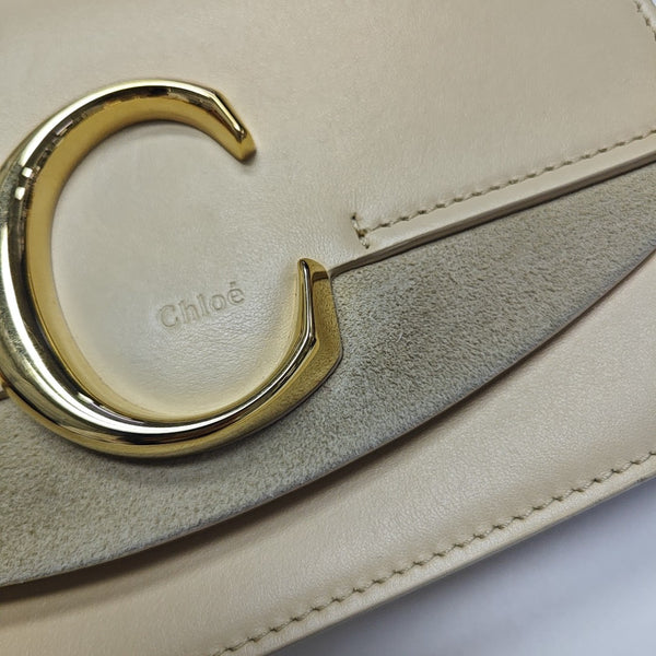 Chloé C Calfskin Beige