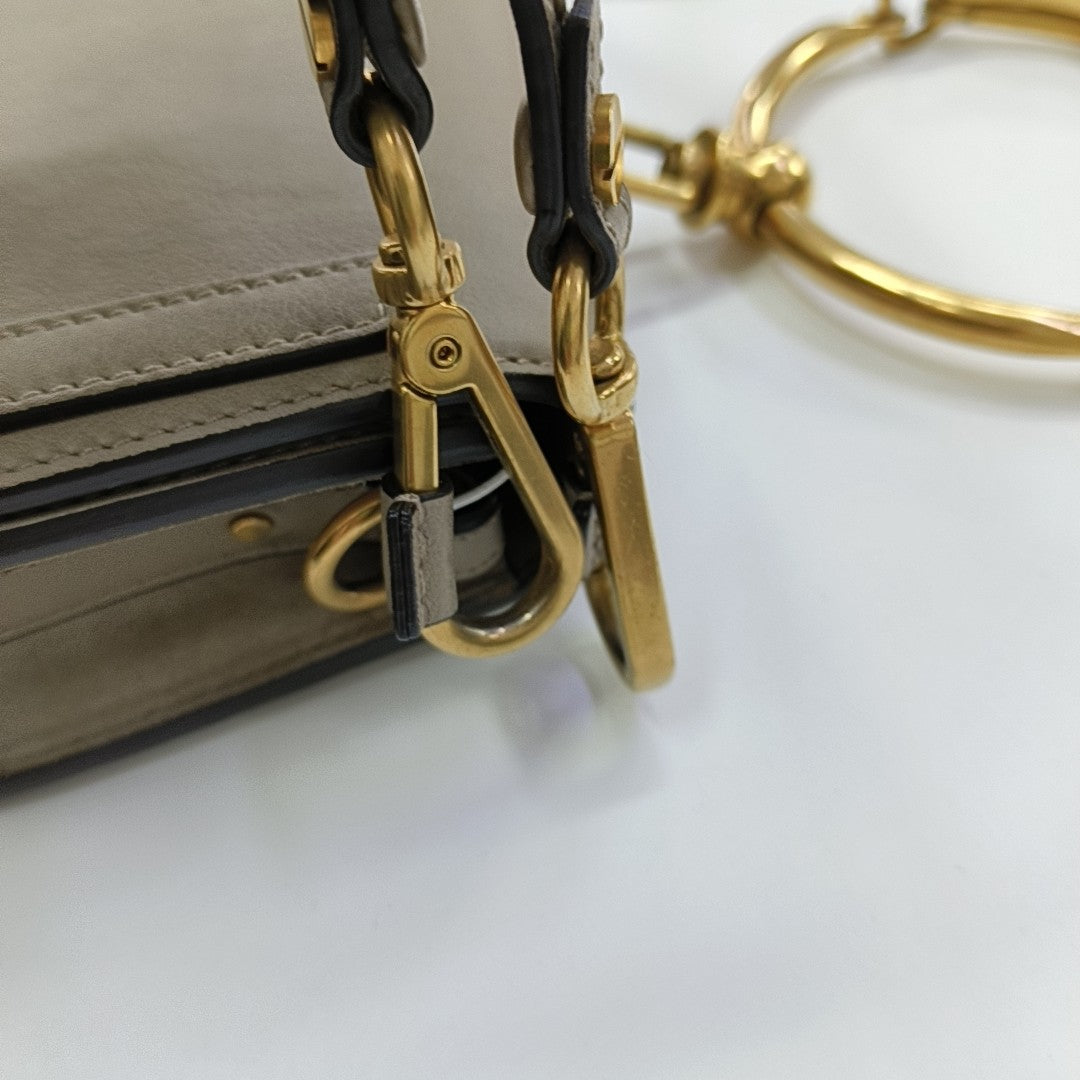 Nile Small Calfskin Gray