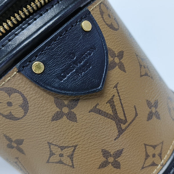CANNES PM Monogram Coated Canvas Brown