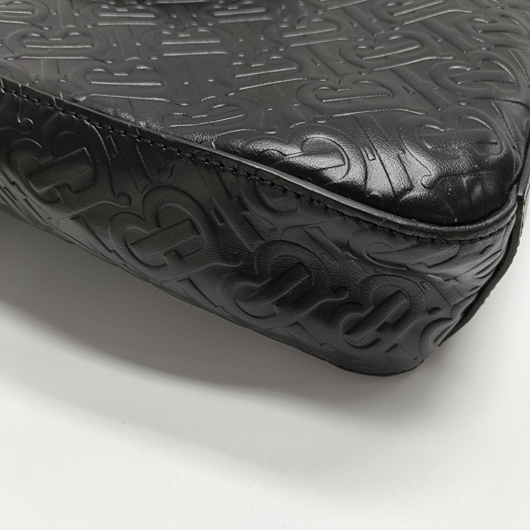 Calfskin Shoulder Bag Black