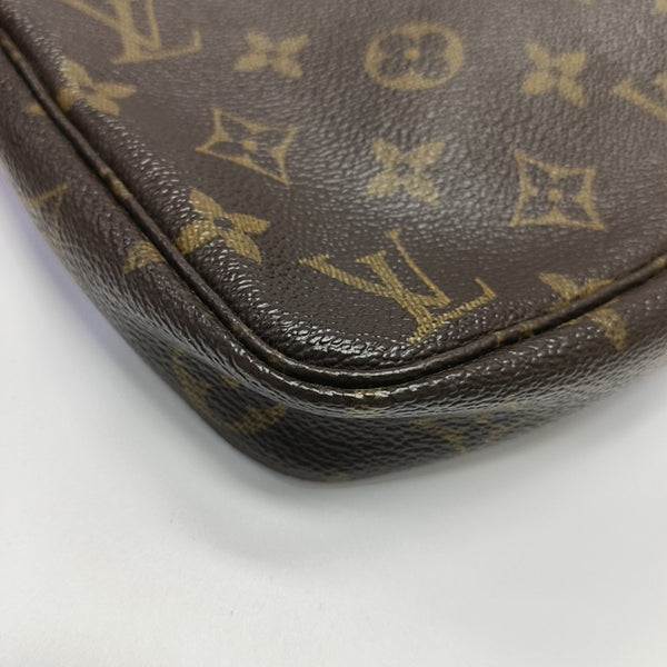 ACCESSOIRES Monogram Coated Canvas Brown