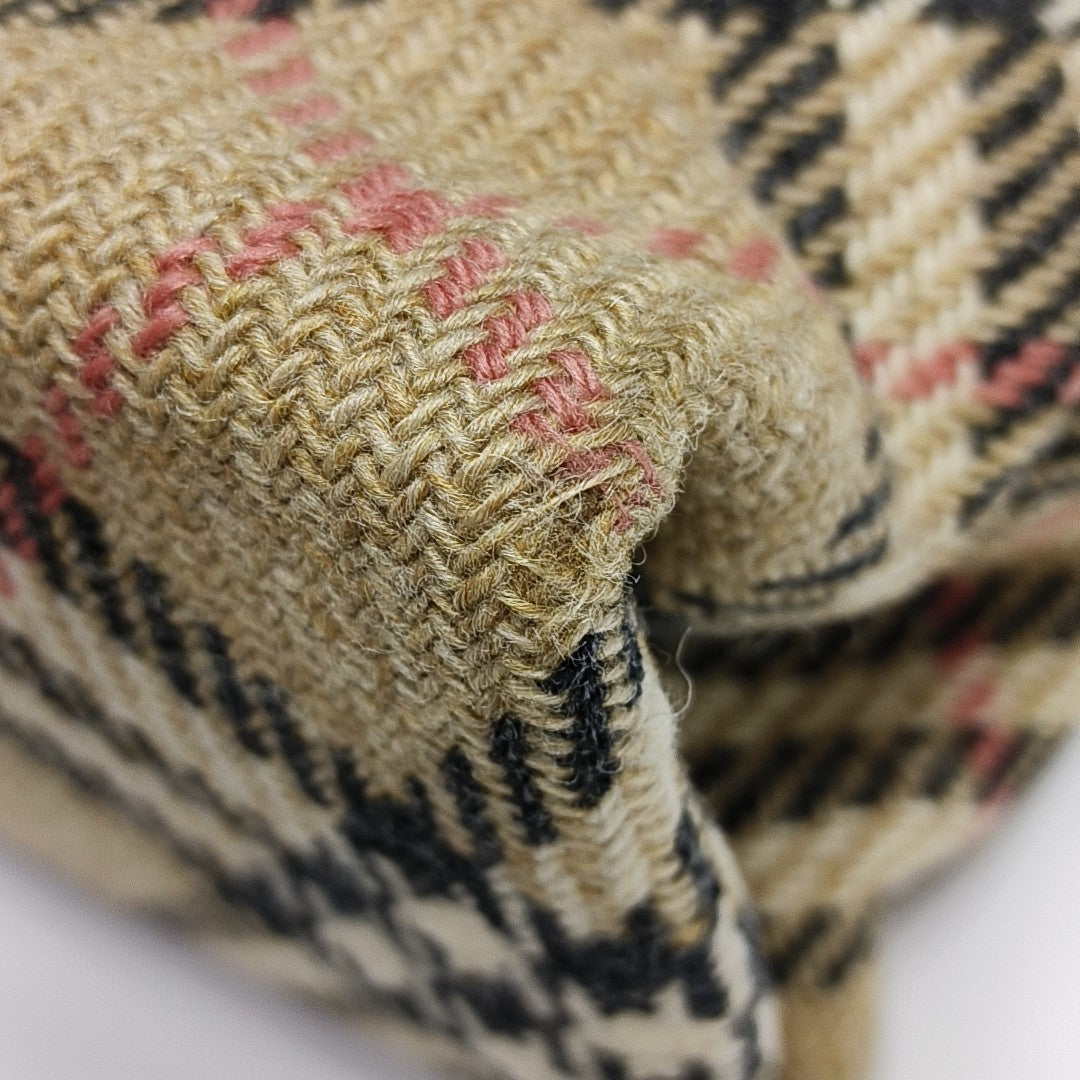 Fabric Top Handle Bag Multicolor