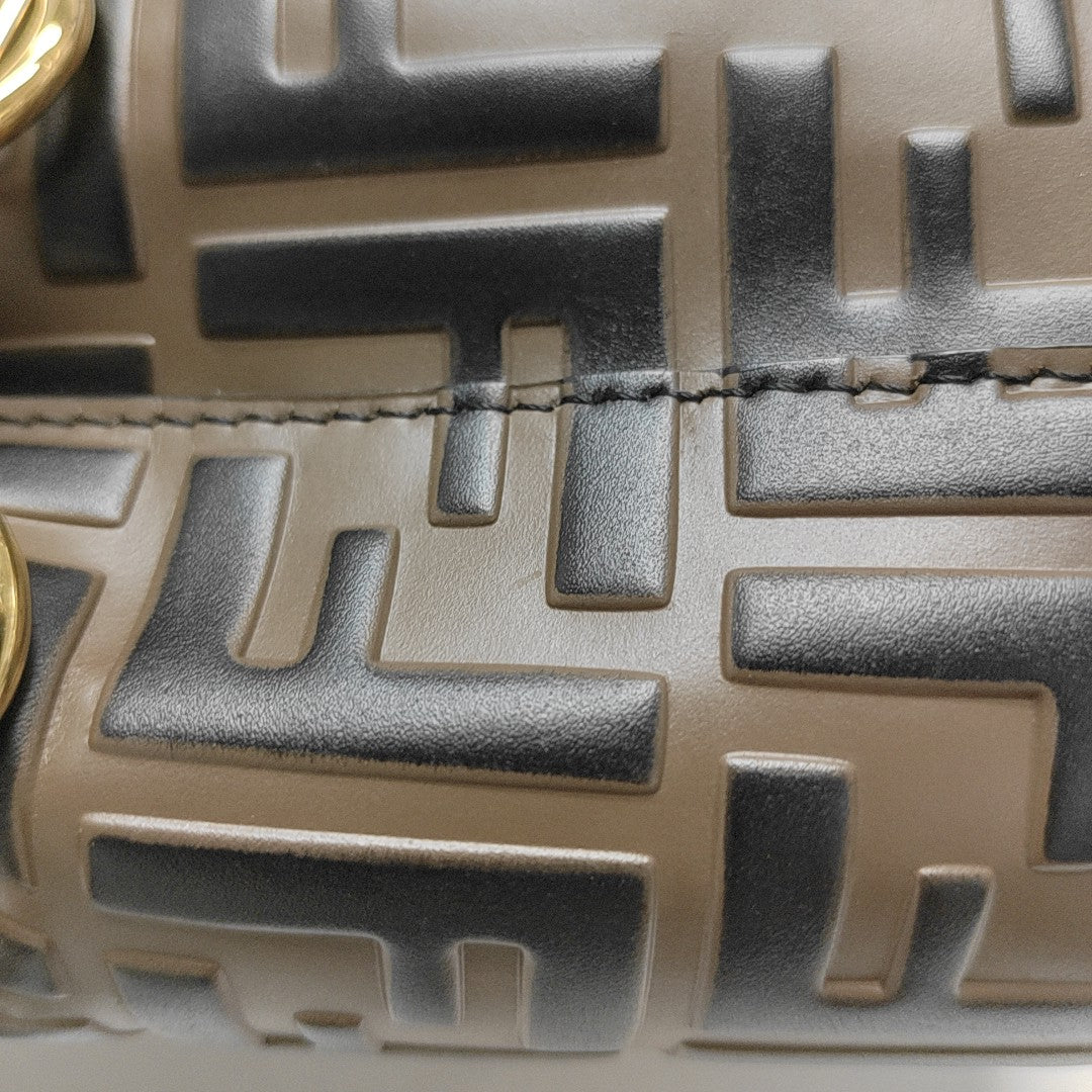 Mon Tresor Mini Monogram Calfskin Brown