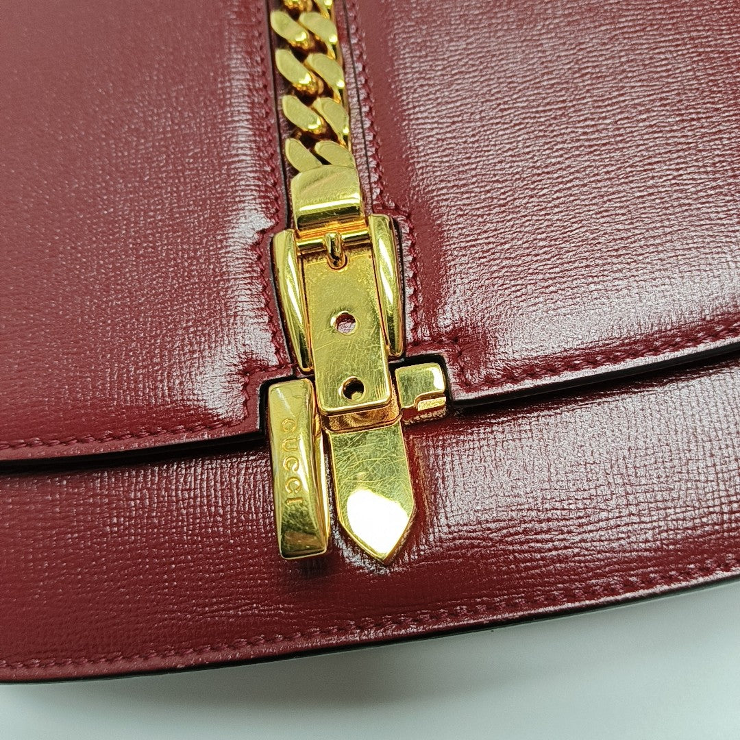 Sylvie 1969 Small Calfskin Red