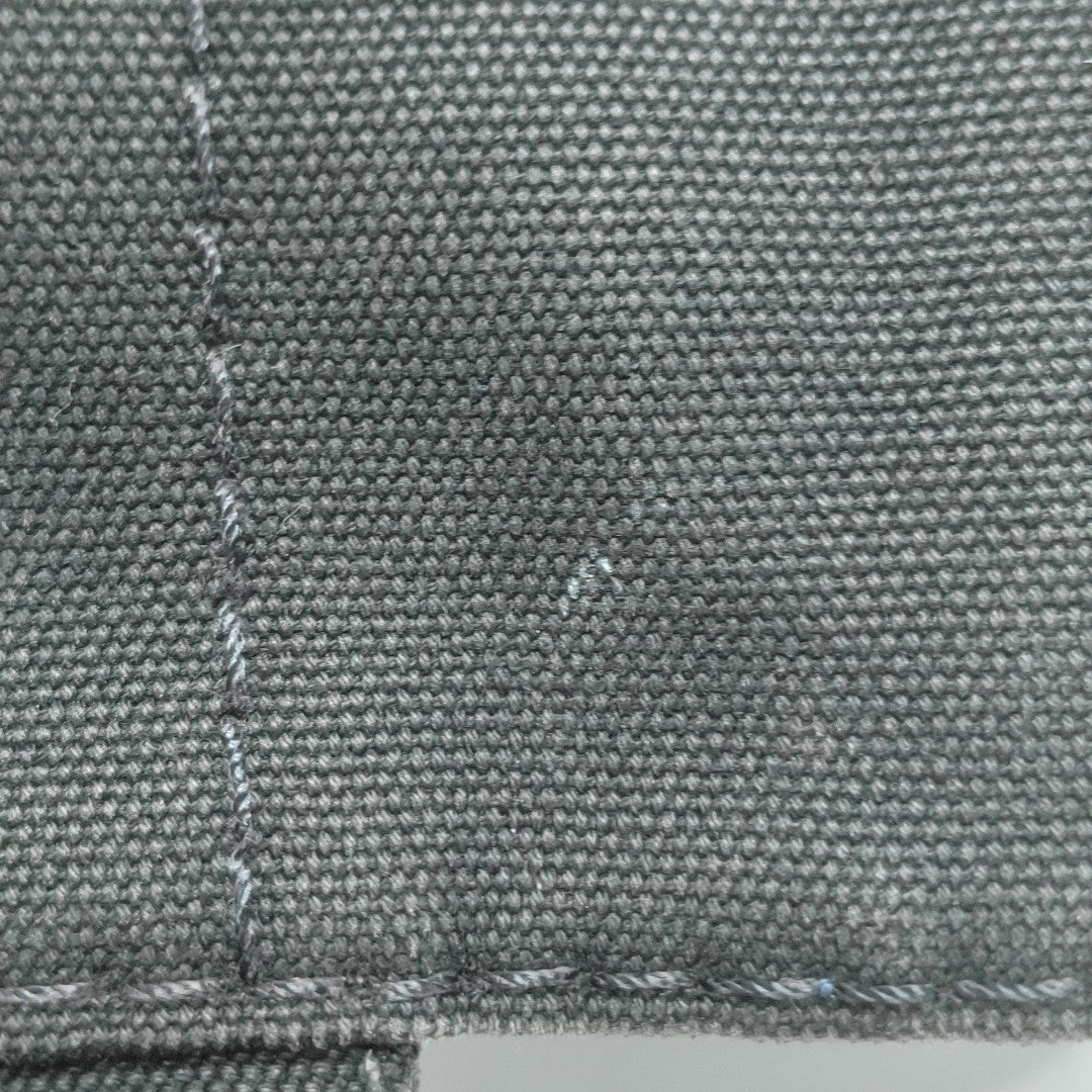 Denim Quilted Canvas Black