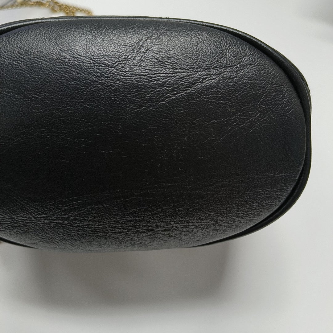 GG Marmont Mini Quilted Calfskin Black