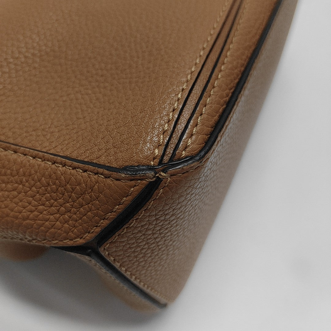 Puzzle Small Calfskin Brown