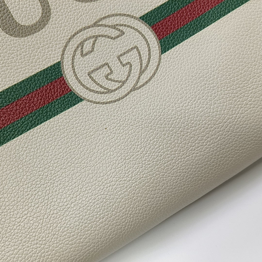 Print Calfskin White