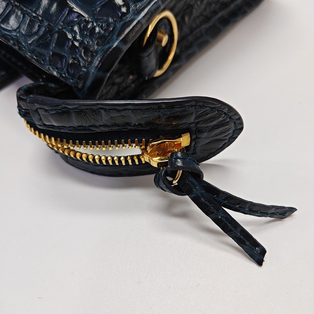 Classic City Calfskin Blue