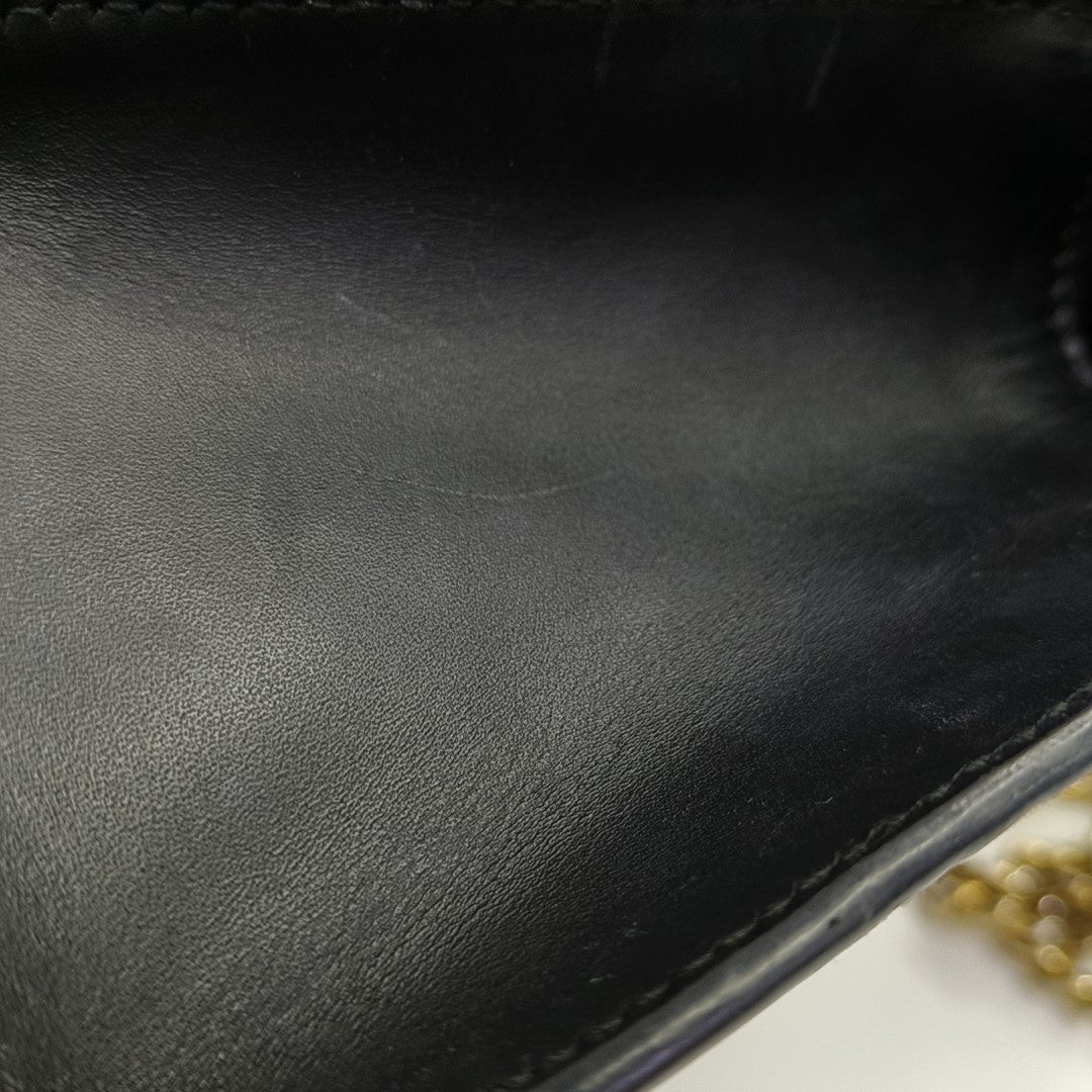 Padlock Small Monogram Calfskin Black
