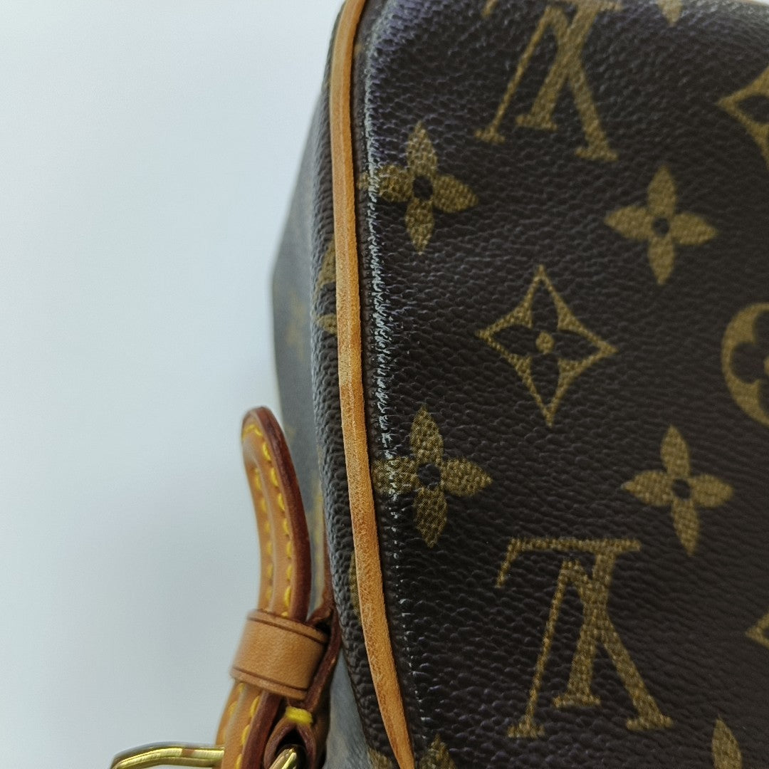 VIVA CITE Monogram Coated Canvas Brown
