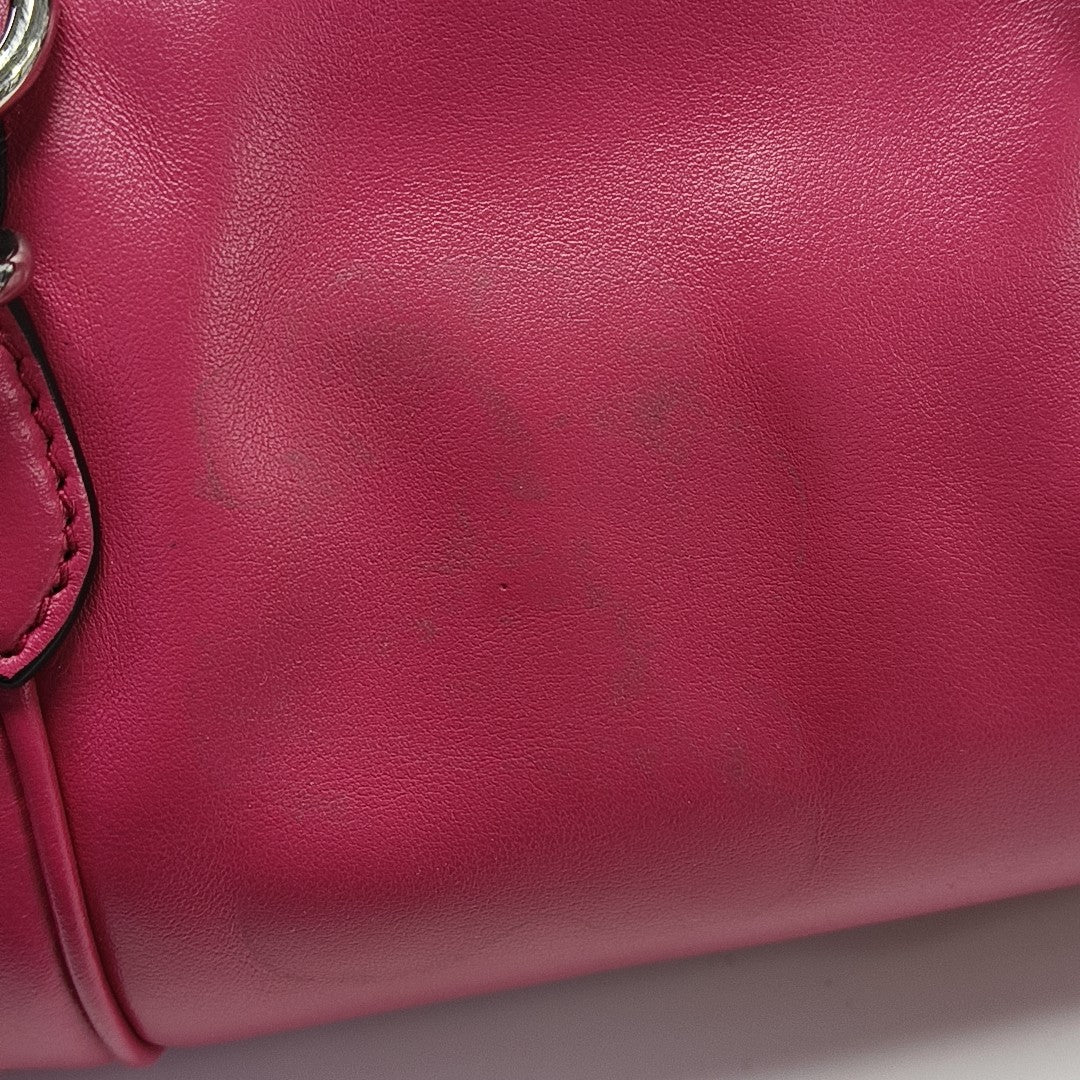 Calfskin Shoulder Bag Red