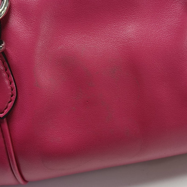 Calfskin Shoulder Bag Red