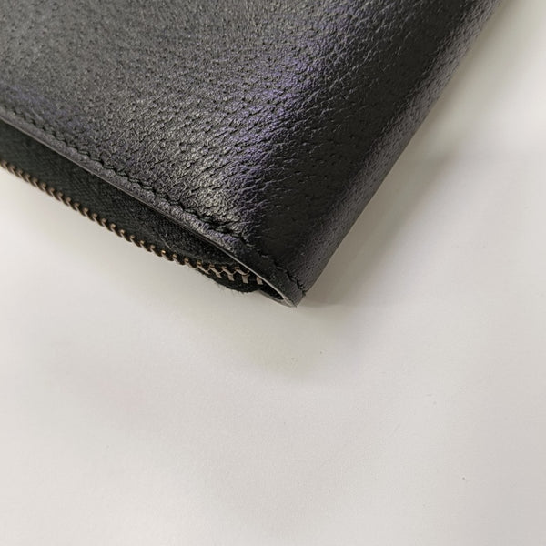 GG Marmont Super Mini Calfskin Black Wallet