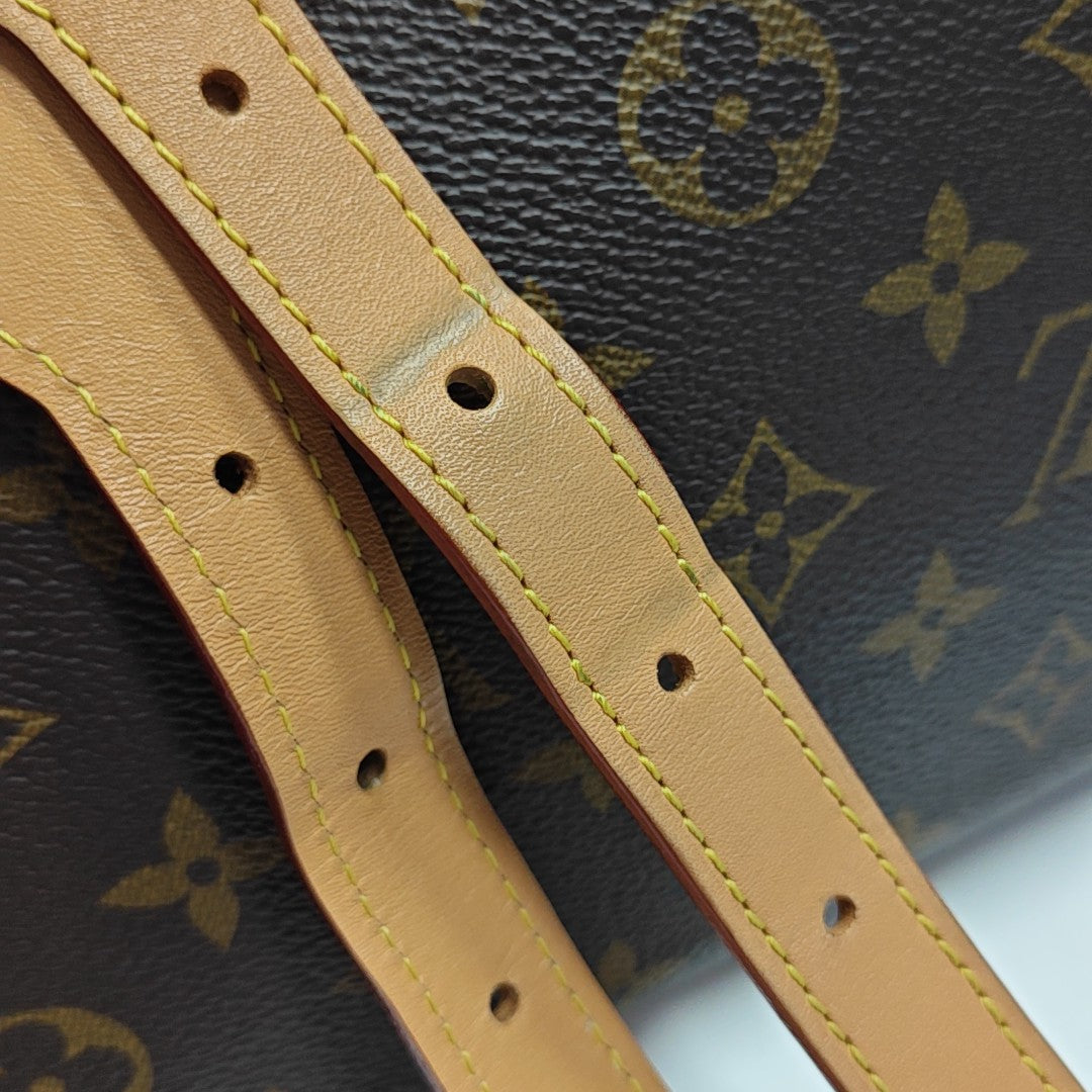 CARRYALL MM Monogram Coated Canvas Brown