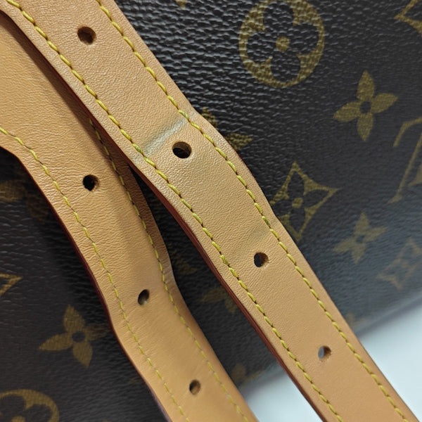 CARRYALL MM Monogram Coated Canvas Brown