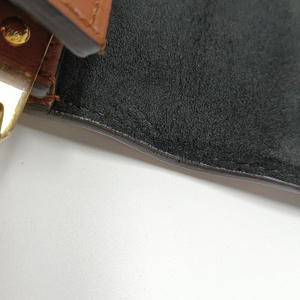 DAUPHINE Mini Monogram Coated Canvas Brown