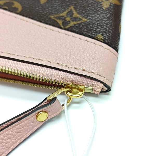 DAILY Monogram Coated Canvas Brown