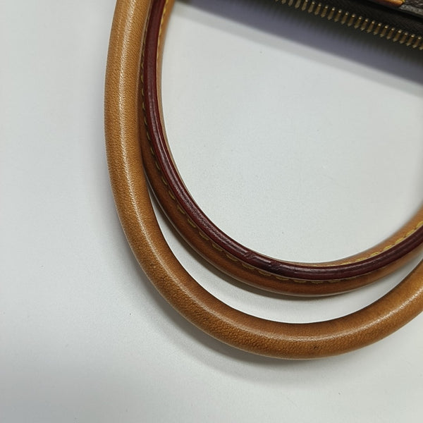 TURENNE Monogram Coated Canvas Brown