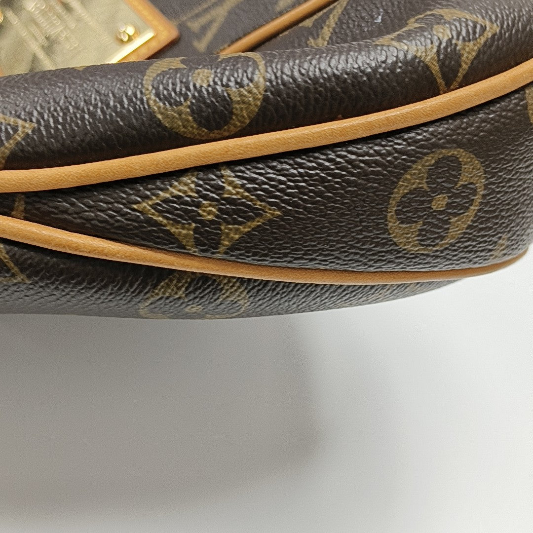 GALLIERA Monogram Coated Canvas Brown